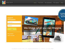 Tablet Screenshot of myabc.abcimaging.com